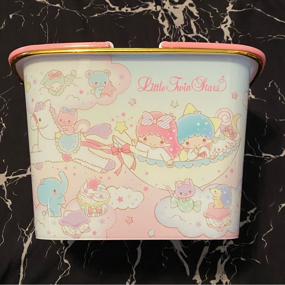 Little Twin Stars ☁️ 2016 Storage Organizational Bin - Picture 2 of 8